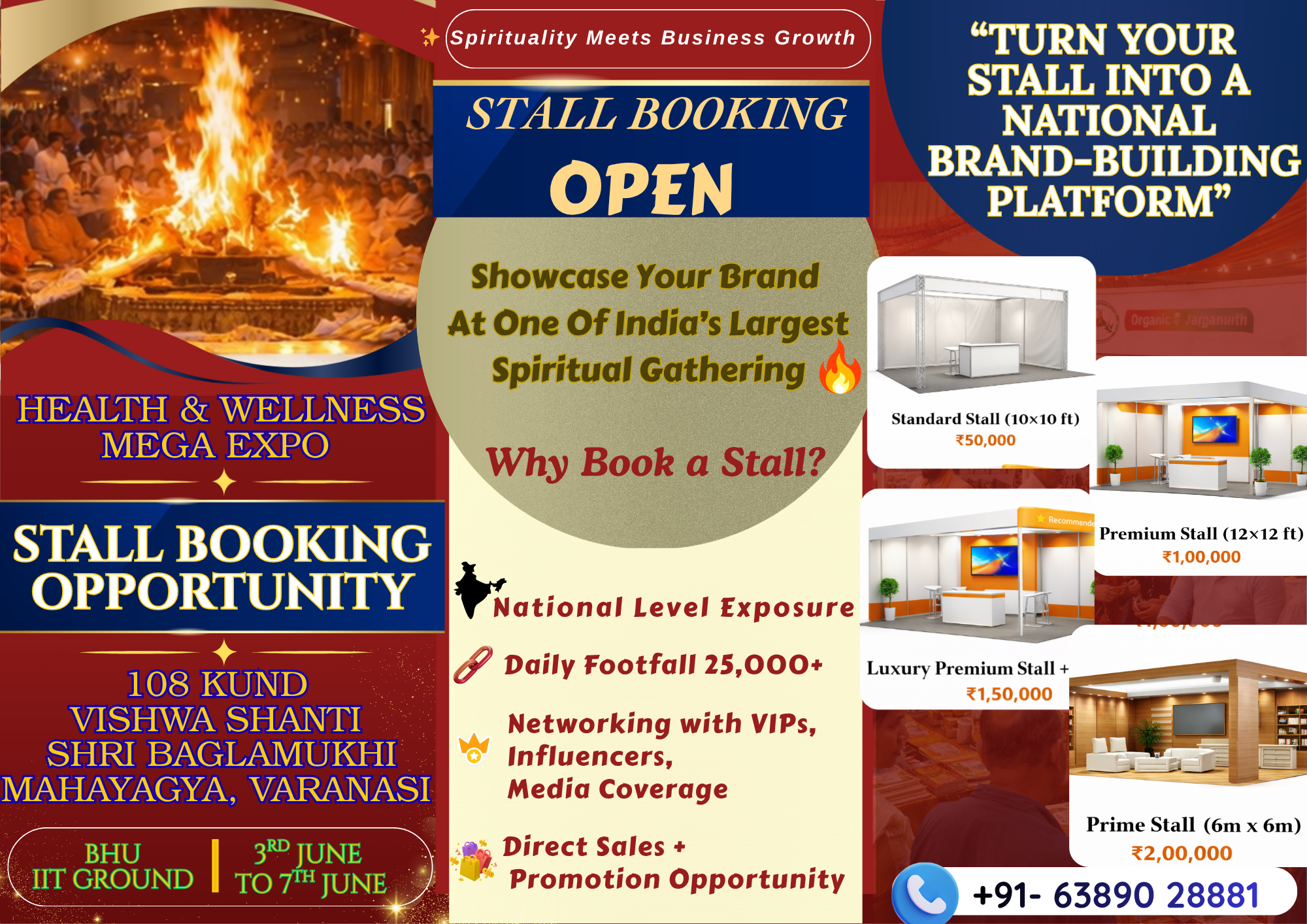 Stall Booking Brochure